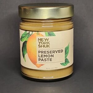 New York Shuk Lemon Paste Curd Preserve 10 Oz Jar